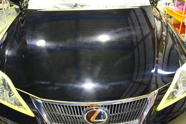 レクサスis250c ウルトラストロングコート 車のボディガラスコーティング 施工例
