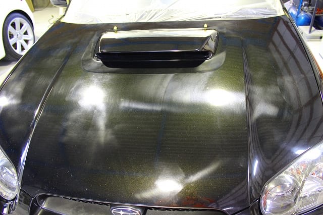 車磨きで塗装の くすみ を解決 インプレッサ平成16年式 車のお手入れ専門店 エコスタイル 熊本市東区