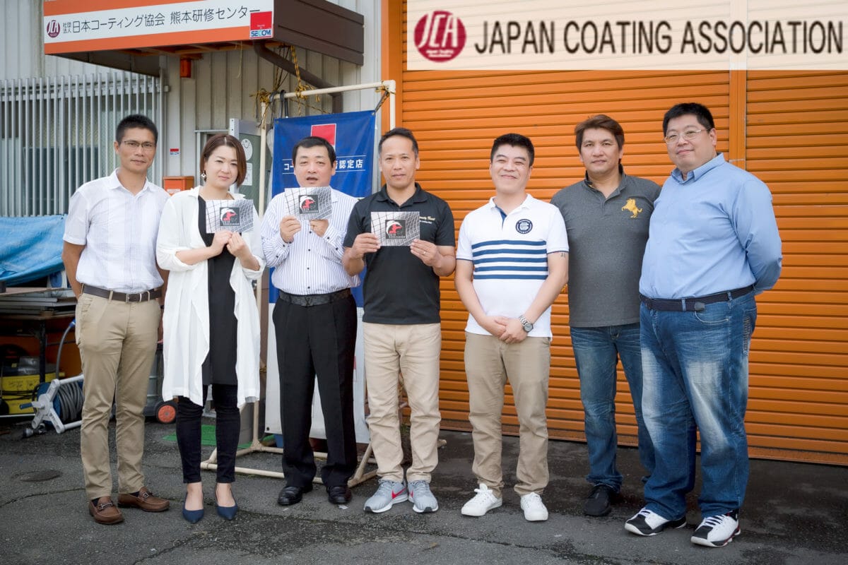 カーコーティング施工の基礎技術　台北　2019亞太汽車美容研磨賽　車磨き研磨大会の審査員としてご招待頂きました